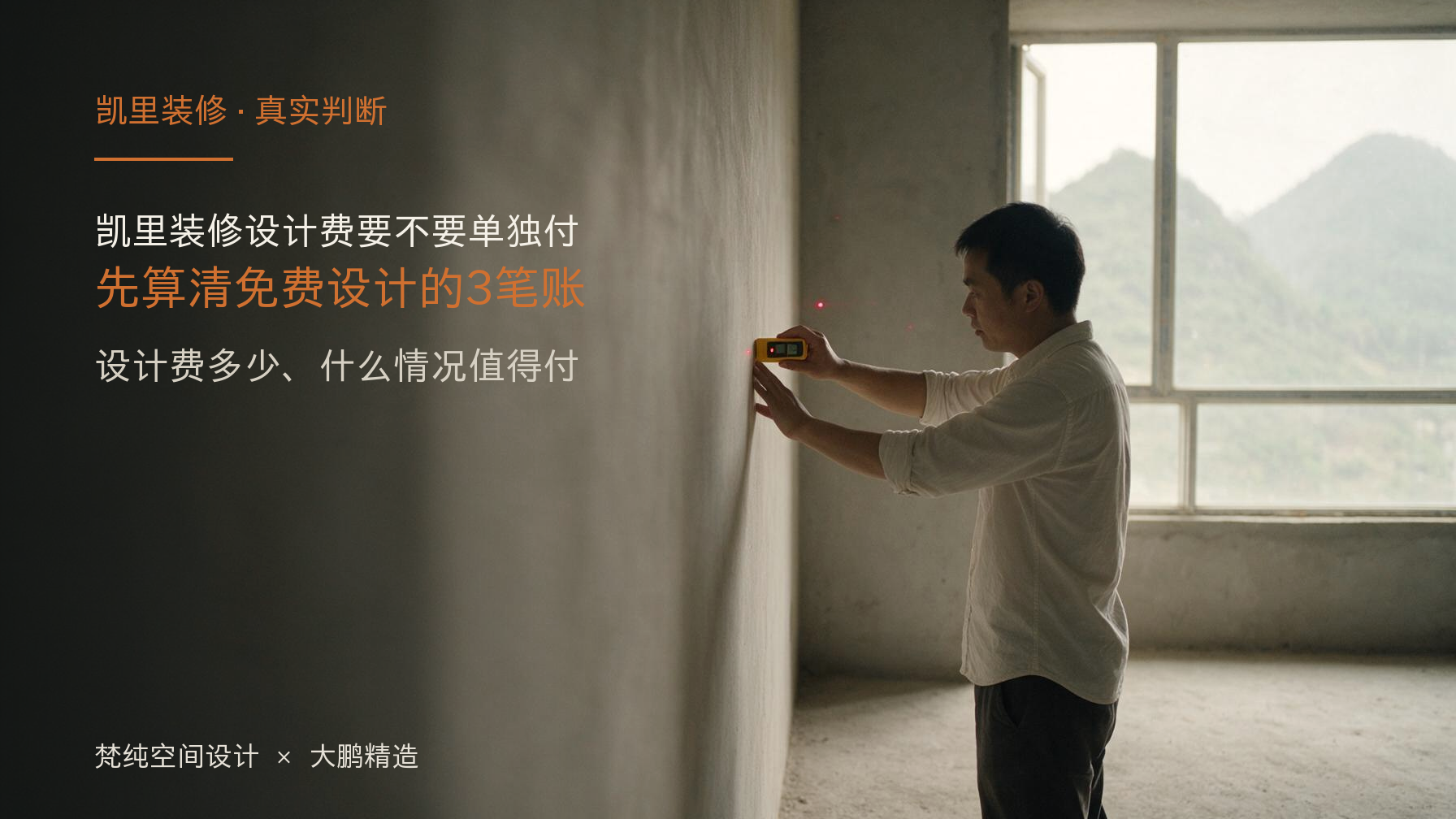 凯里装修设计费要不要单独付?